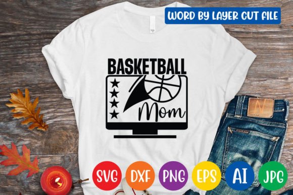 Basketball Mom Svg Design